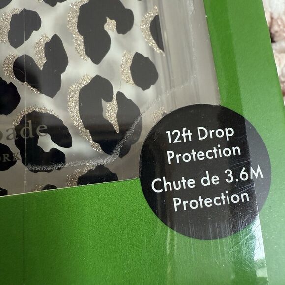 Kate Spade Protective Magsafe Case iPhone 15 Pro Max Leopard Animal Print New - Picture 3 of 6